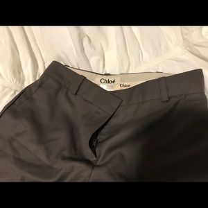 Chloe wide leg gray trousers sz 2 / 4